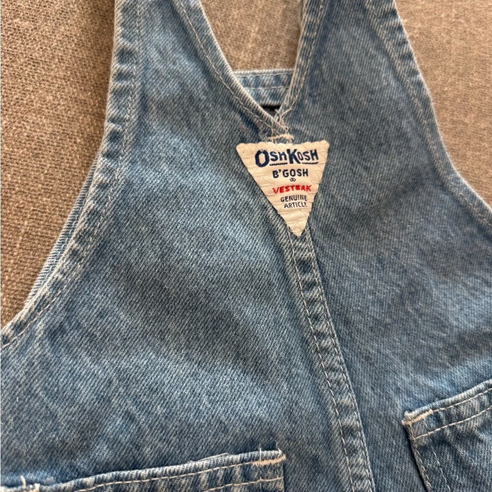 Vintage OshKosh B'gosh Blue Denim Overalls Classic‎ Style